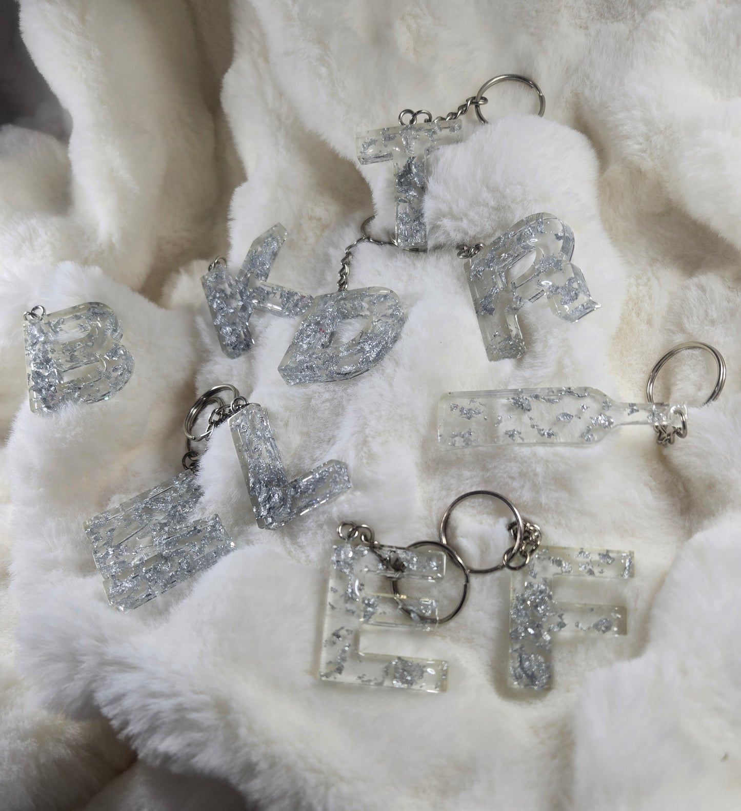 Foil Keychain: Silver