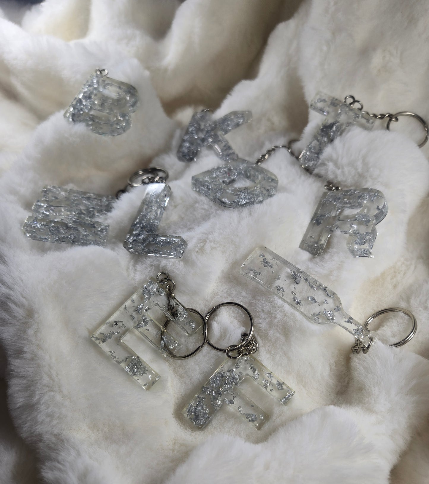 Foil Keychain: Silver