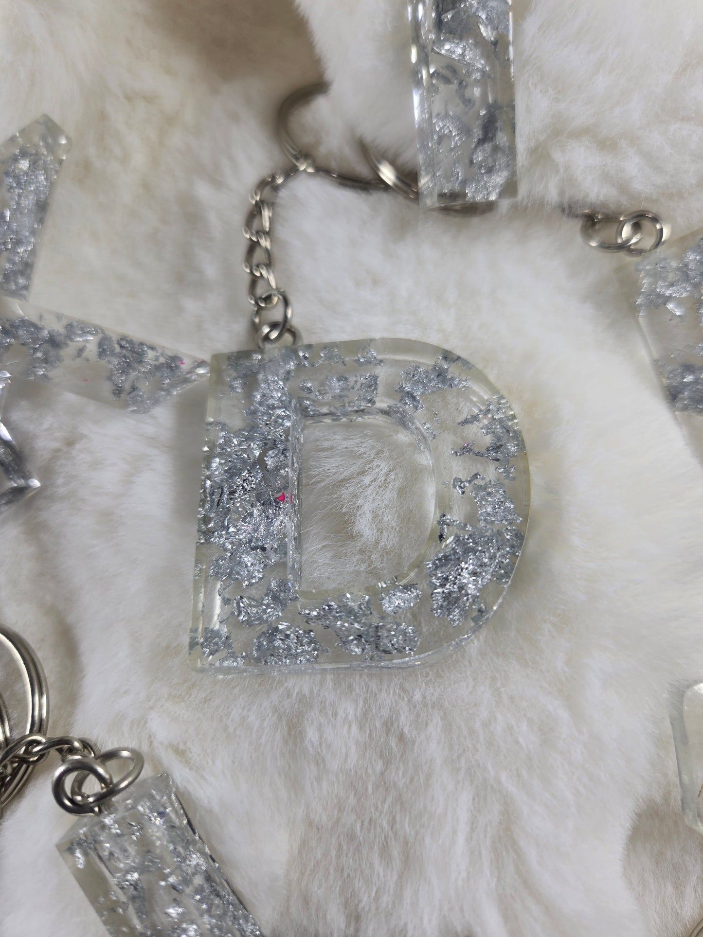 Foil Keychain: Silver