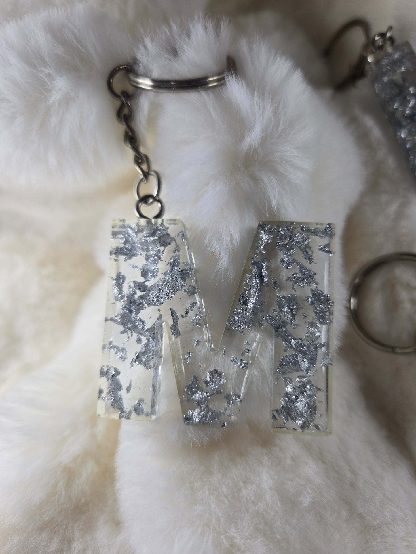 Foil Keychain: Silver