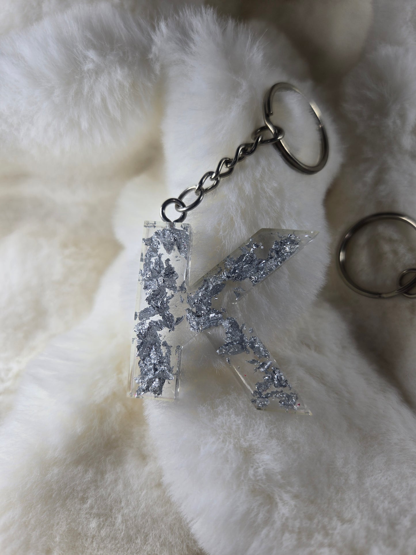 Foil Keychain: Silver