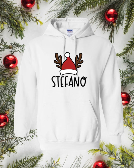 Reindeer Hat (Name in Black)