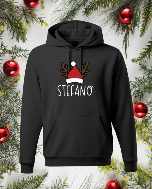 Reindeer Hat (Name in White)