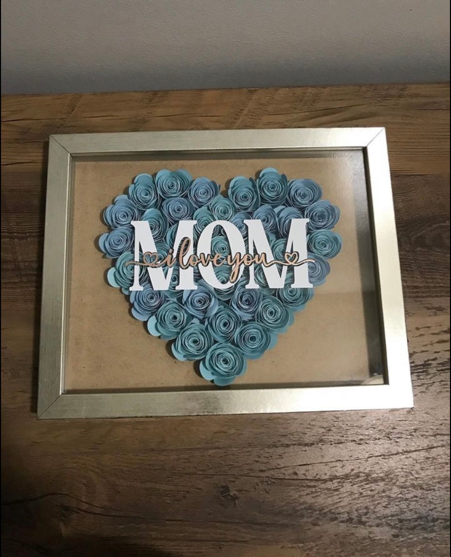 Shadow Box 10x8: Mom