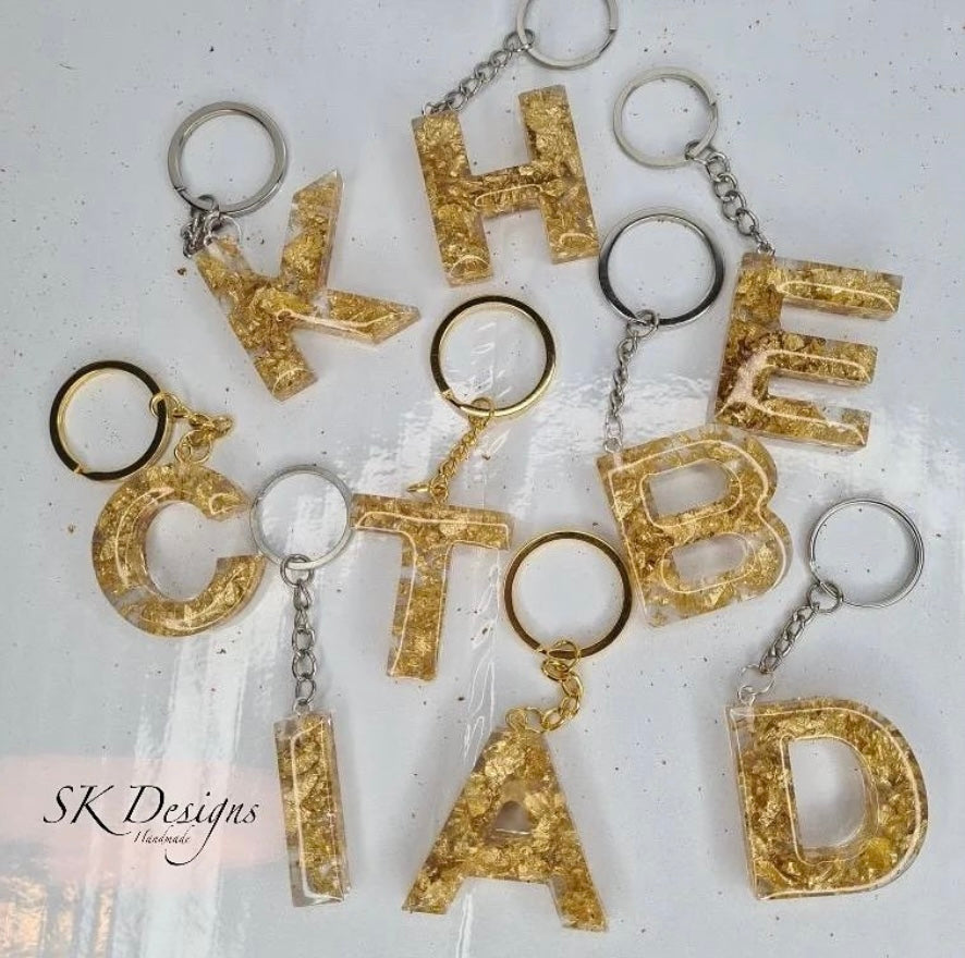 Foil Keychain: Gold