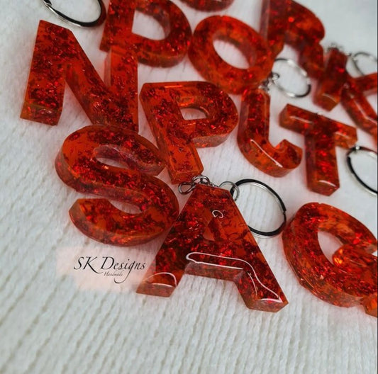 Foil Keychain: Red