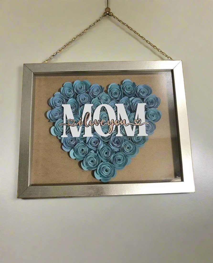 Shadow Box 10x8: Mom