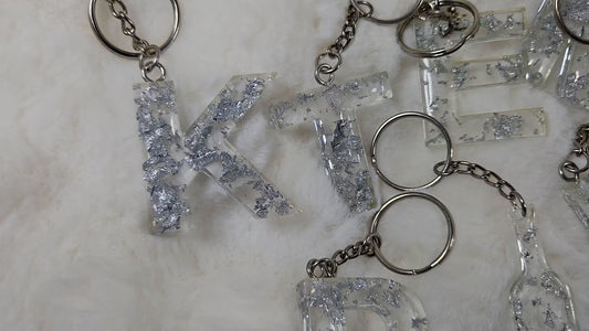 Foil Keychain: Silver